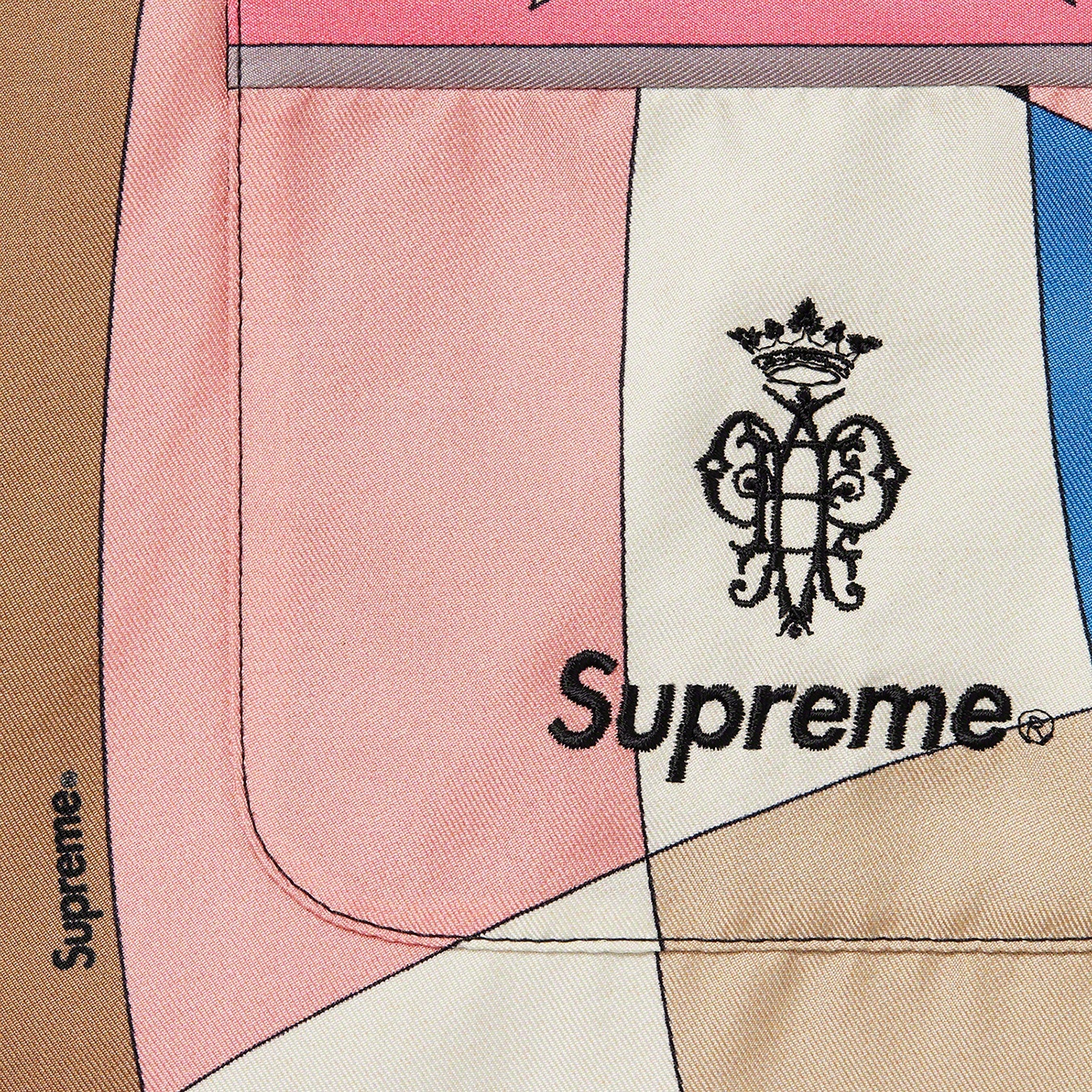 Supreme®/Emilio Pucci® Silk Smoking Jacket view 21